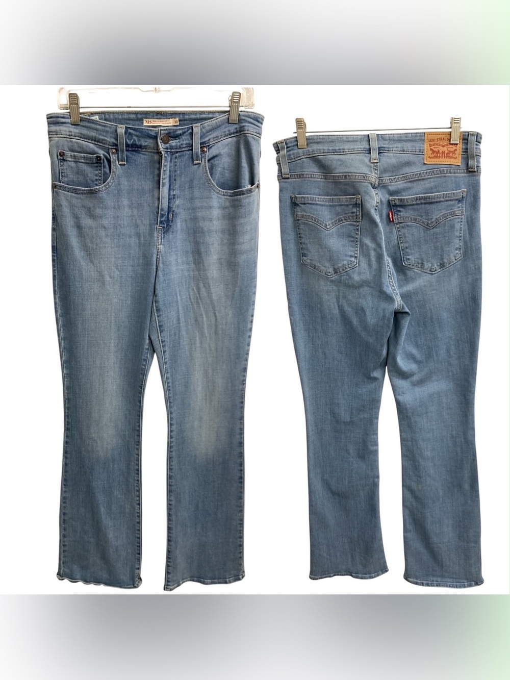 Levi's Light Wash Boot Cut Jeans Size L